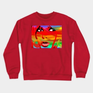 Bardot Painted Crewneck Sweatshirt